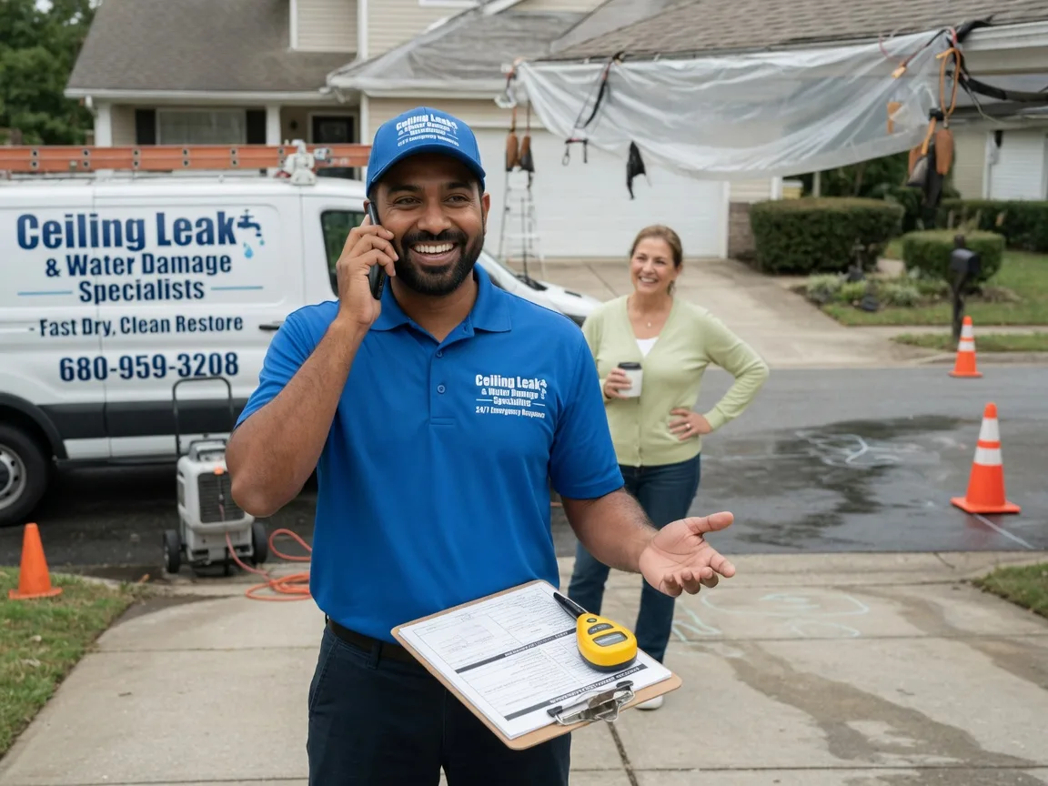 Ceiling Leak Cleanup Genoa, NE FAQs